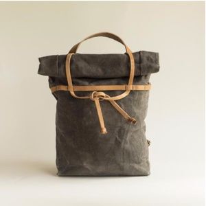 Chemistry+Craft Waxed Canvas Backpack